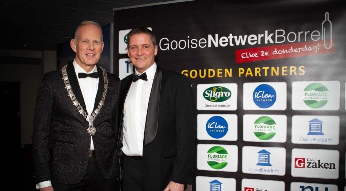 Burgemeester Gooise Meren tijdens Gooisenetwerkborrel