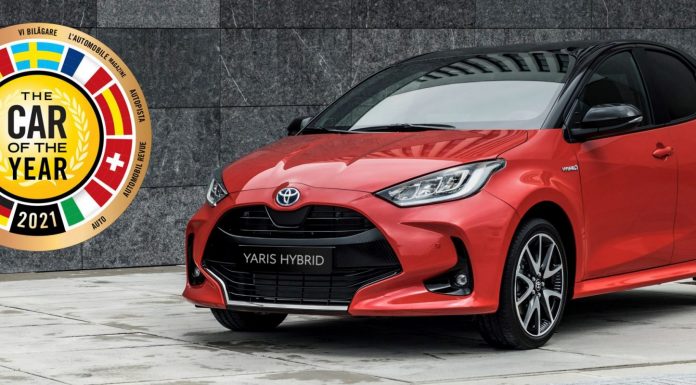 Toyota Yaris Europese Auto van het Jaar 2021