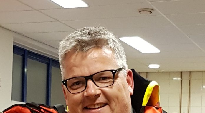Joost Leeuwerke neemt afscheid van KNRM Reddingstation Huizen