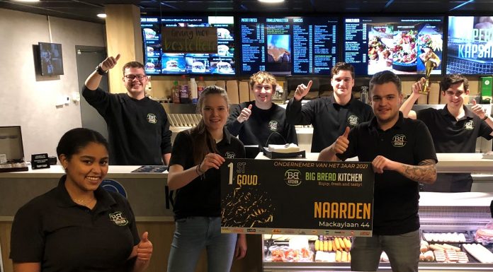 Big Bread Cafetaria in Naarden: Beste ondernemer van 2021