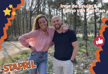 Wandelactie Stapril van start! 0.a. Inge de Bruijn en Jörgen Raymann steunen dit initiatief.